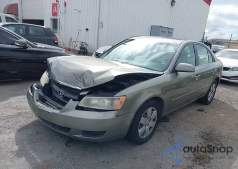 2008 Hyundai Sonata Gls V6 из США, поврежденный, VIN 5NPET46F48H377008